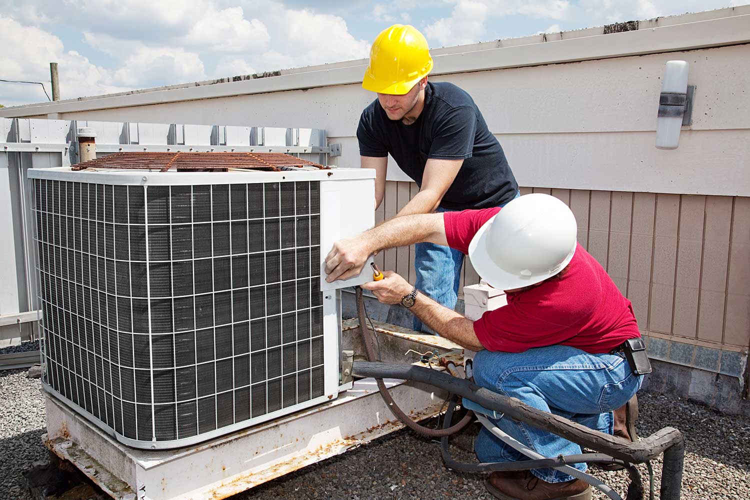 Installing a current climate control system